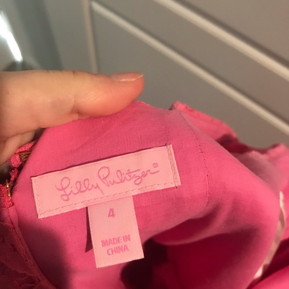 Pink lily dress - Picture 2 of 4